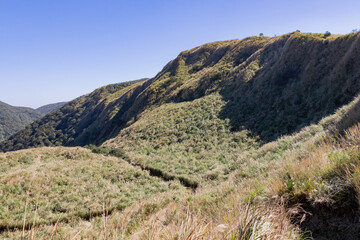 Sunny view of the beautiful landscape of Fish Road Historical Trail