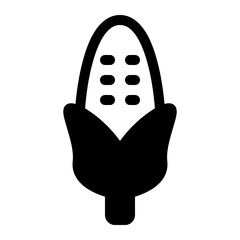 corn glyph icon