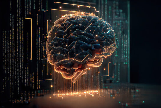 Virtual Brain. Generative AI