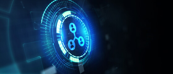 Business, Technology, Internet and network concept. Human Resources HR management recruitment employment headhunting concept. 3d illustration