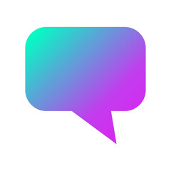 Blue Gradient Conversation