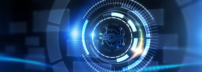 Internet of things - IOT concept. Businessman offer IOT products and solutions. 3d illustration