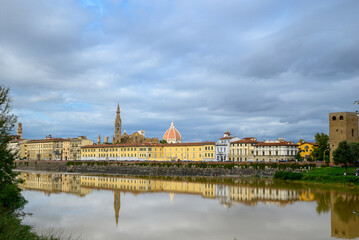 Florence, panorama of skyline