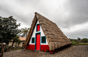 Fototapeta na wymiar Madeira Island typical house