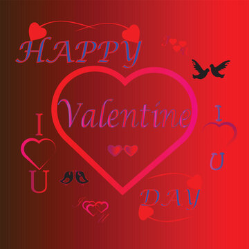valentines Day vector image 2023, happy valentine day picture 2023