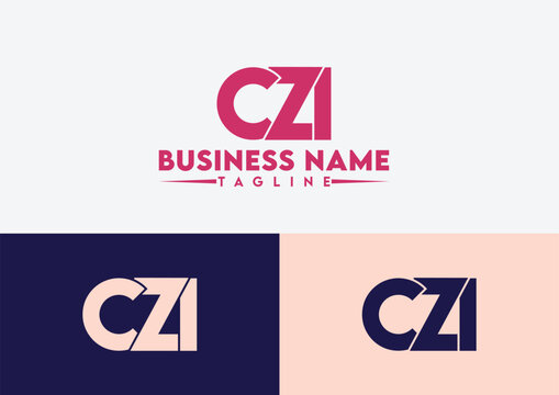 Letter CZI logo design vector template, CZI logo