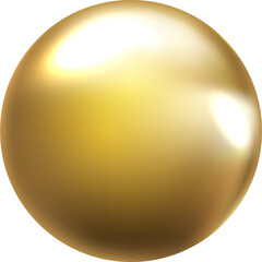 Chiristmas 3D realistic ornament decoration luxury golden bauble ball