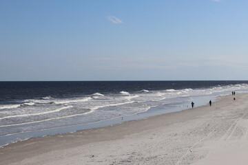 Jacksonville Beach on the Atlantic Ocean, Florida