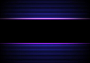 spot light and dark blue frame horizon line abstracts background