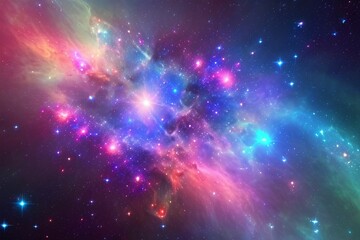 deep space concept. Generative ai