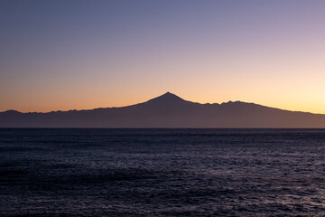 Wschód słońca, Teide