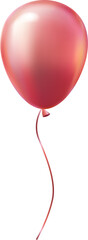 3D realistic party decoration helium balloon © LittleBlue