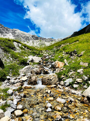Lech, Arlberg, Austria, Waterfall