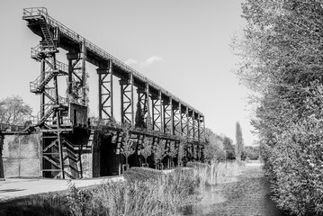 Industrial park in Duisburg, Germany