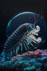 underwater deep sea crawlies, generative ai