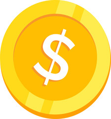 Coin icon vector illustration. Money design symbol vector illustration.