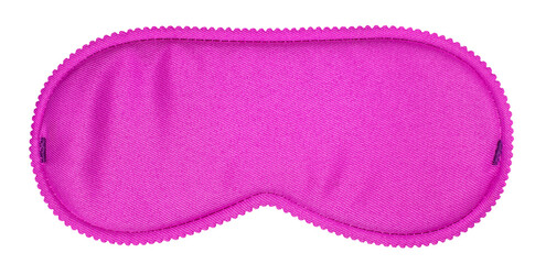 Sleeping eye mask cut out