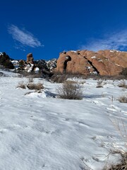 Hiking At Red Rocks Amphitheater In Morrison Colorado