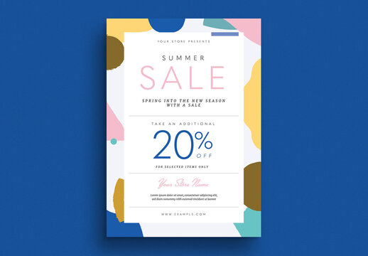 Summer Fashion Sale Flyer