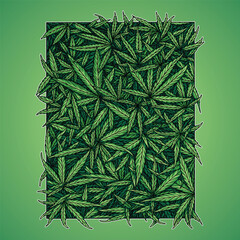 Weeds Leaf  Illustration