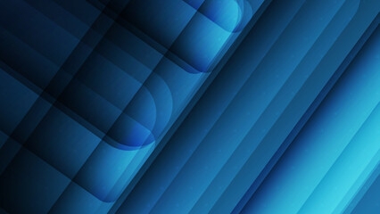 Modern abstract blue transparent geometry pattern background template. Digital network background, vector communication concept, overlapping object, blank space.
