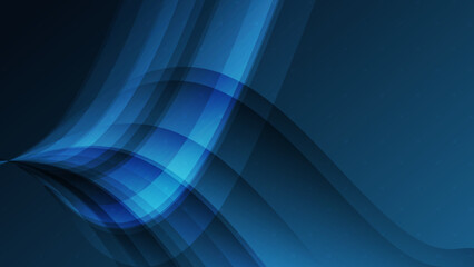 Modern abstract blue transparent geometry pattern background template. Digital network background, vector communication concept, overlapping object, blank space.