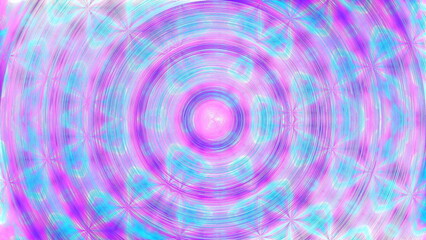 Kaleidoscope mirror shining background pattern