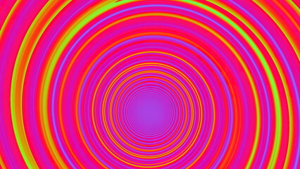 Circular infinite tunnel background effect