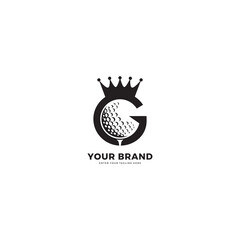 golf king logo, g letter logo, logo for company