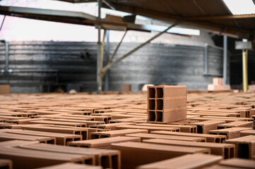 Brick production plant