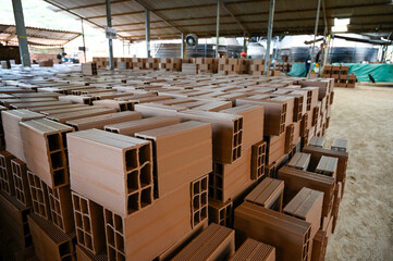 Brick production plant