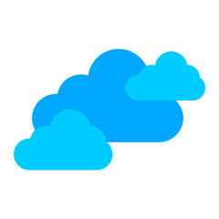 Clouds Flat Icon