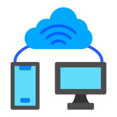 Wifi Connection Flat Icon
