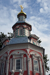 Fototapeta premium Architecture of Trinity Sergius Lavra, Sergiev Posad, Moscow region, Russia. Popular landmark.