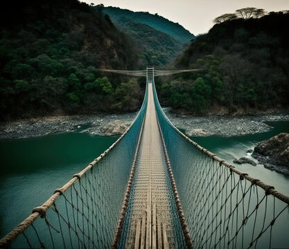 Rope Bridge Images – Browse 8,002 Stock Photos, Vectors, and