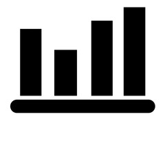 Business graphs and charts icons vector