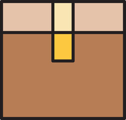 carton box icon illustration