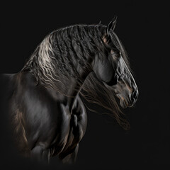 horse, black, animal, farm, brown, black, head, stallion, white, equestrian, nature, portrait, isolated, equine, vector, horses, pony, mane, mare, mammal, pet, beautiful