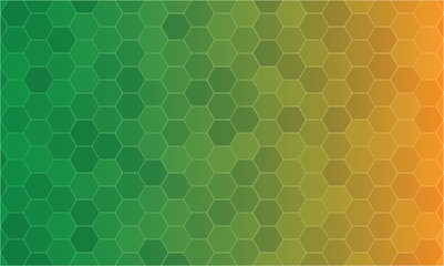 abstract background with hexagons
