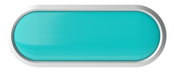 Obraz premium 3D button. Empty button. 3D illustration.