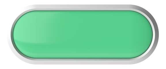 Obraz premium 3D button. Empty button. 3D illustration.