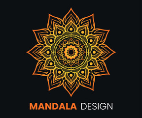 Mandala Art, Luxury Mandala, Golden Mandala Design, Background, Abstract Mandala,  Design, 