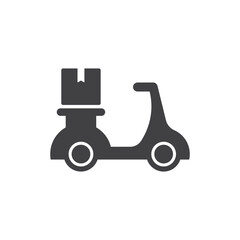 Delivery Scooter Icon © MOHAMMEDANOWAR