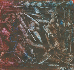 Abstract textures drawn on paper and scanned in high resolution.