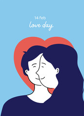 amoureux de la saint Saint valentin 