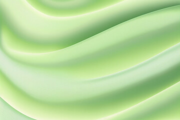 abstract pastel green wave design made by generative ai