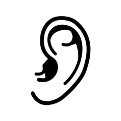 Ear vector icon