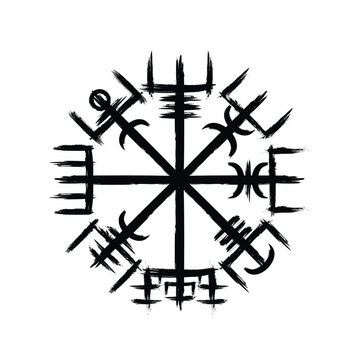 recommend clip art: Vegvisir true grunge brushes silhouette