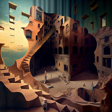 surreal abstract art