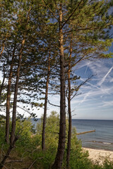 Sea landscape - view of the Baltic Sea